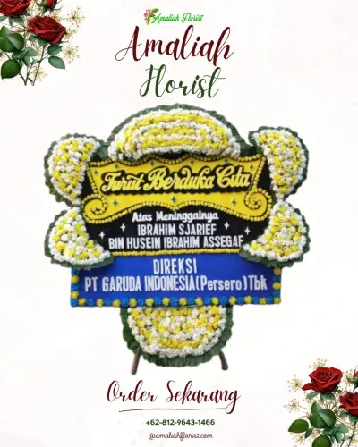 Papan Bunga Duka di Indarung